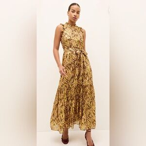 Marie Oliver Alice dress in wildcat print